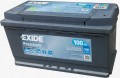  100 Ah 12V EXIDE EXD (900) EFB EL1000  R+ s