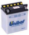 Аккумуляторы 11 Ah 12V  UNIBAT CB R+ (YB10L-A2) t